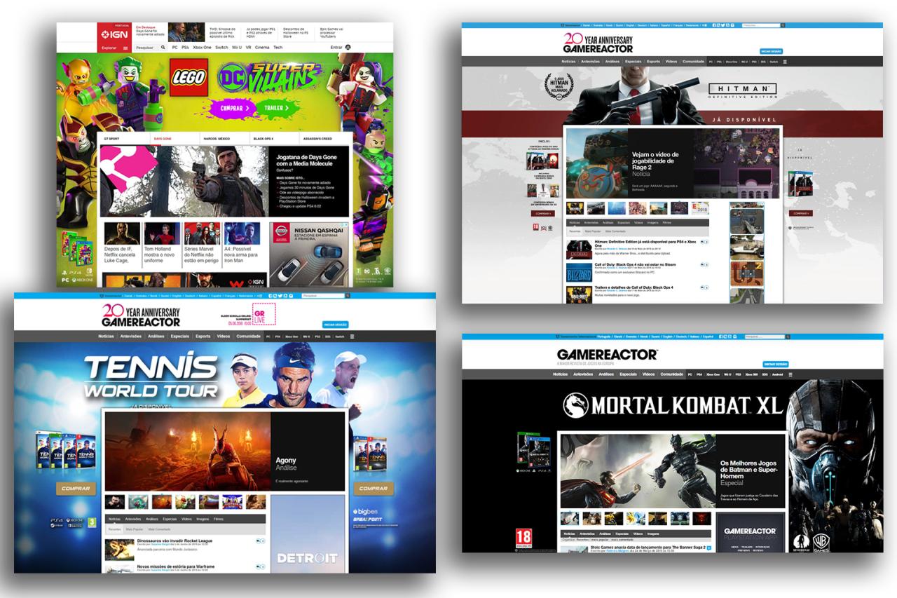 Mortal Kombat XL, Tennis World Tour, Hitman Definitive Edition & LEGO© DC Super-Villains homepage takeovers
